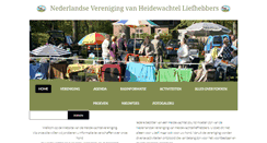 Desktop Screenshot of heidewachtelvereniging.nl
